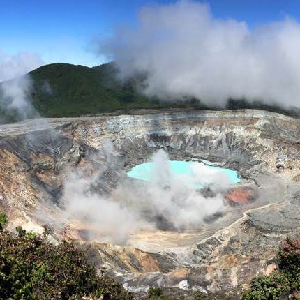 Costa Rican volcanoes