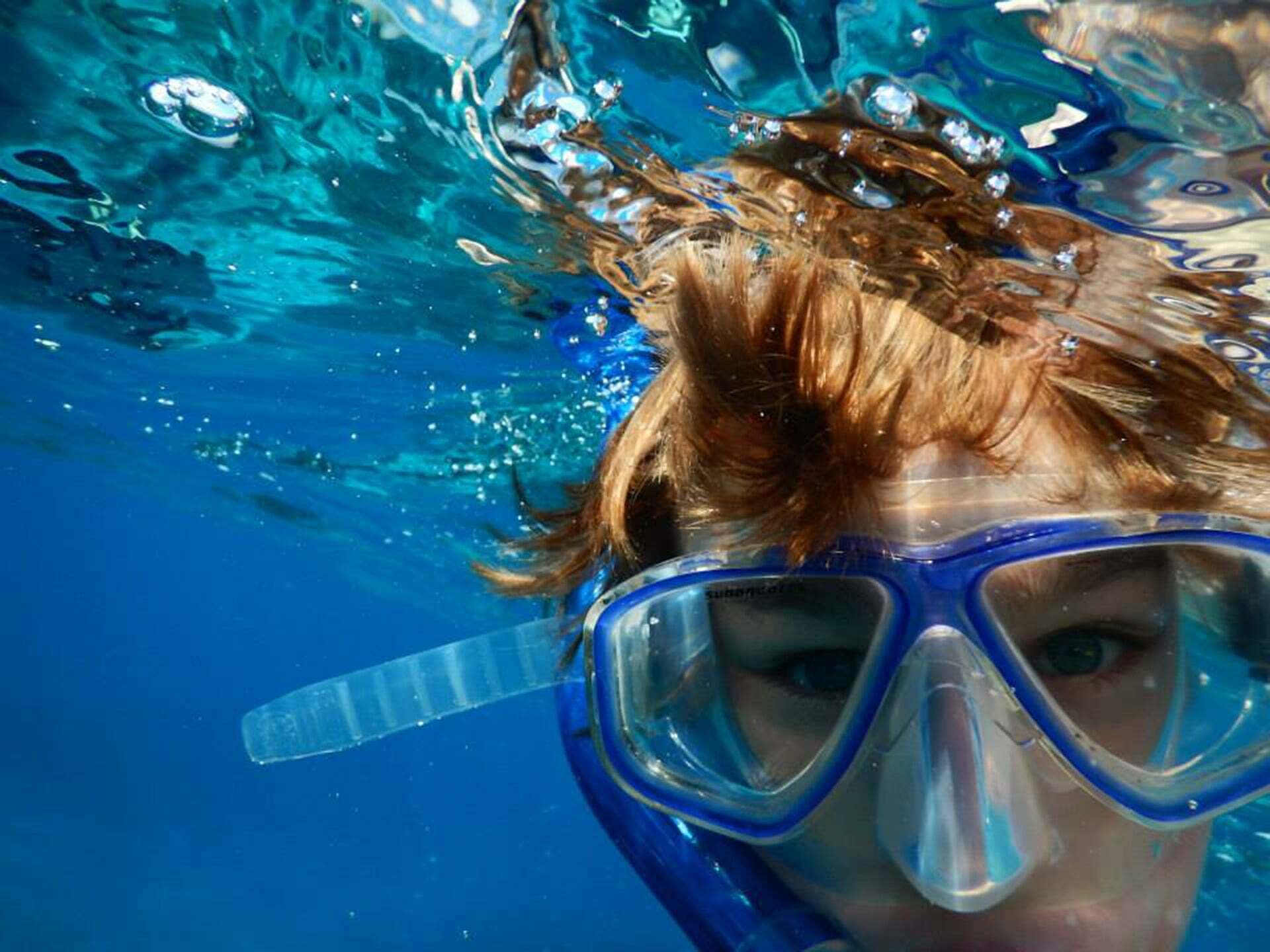 snorkeling with kids in Costa Rica