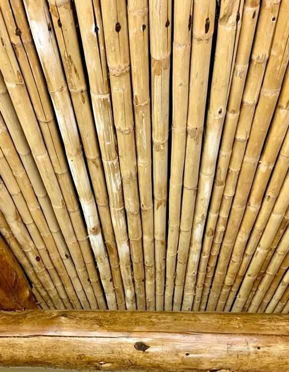 traditional cane ceilings at Finca Rosa Blanca
